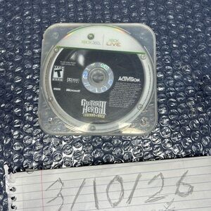 Activision Guitar Hero III: Legends of Rock (Xbox 360) - Black Disc